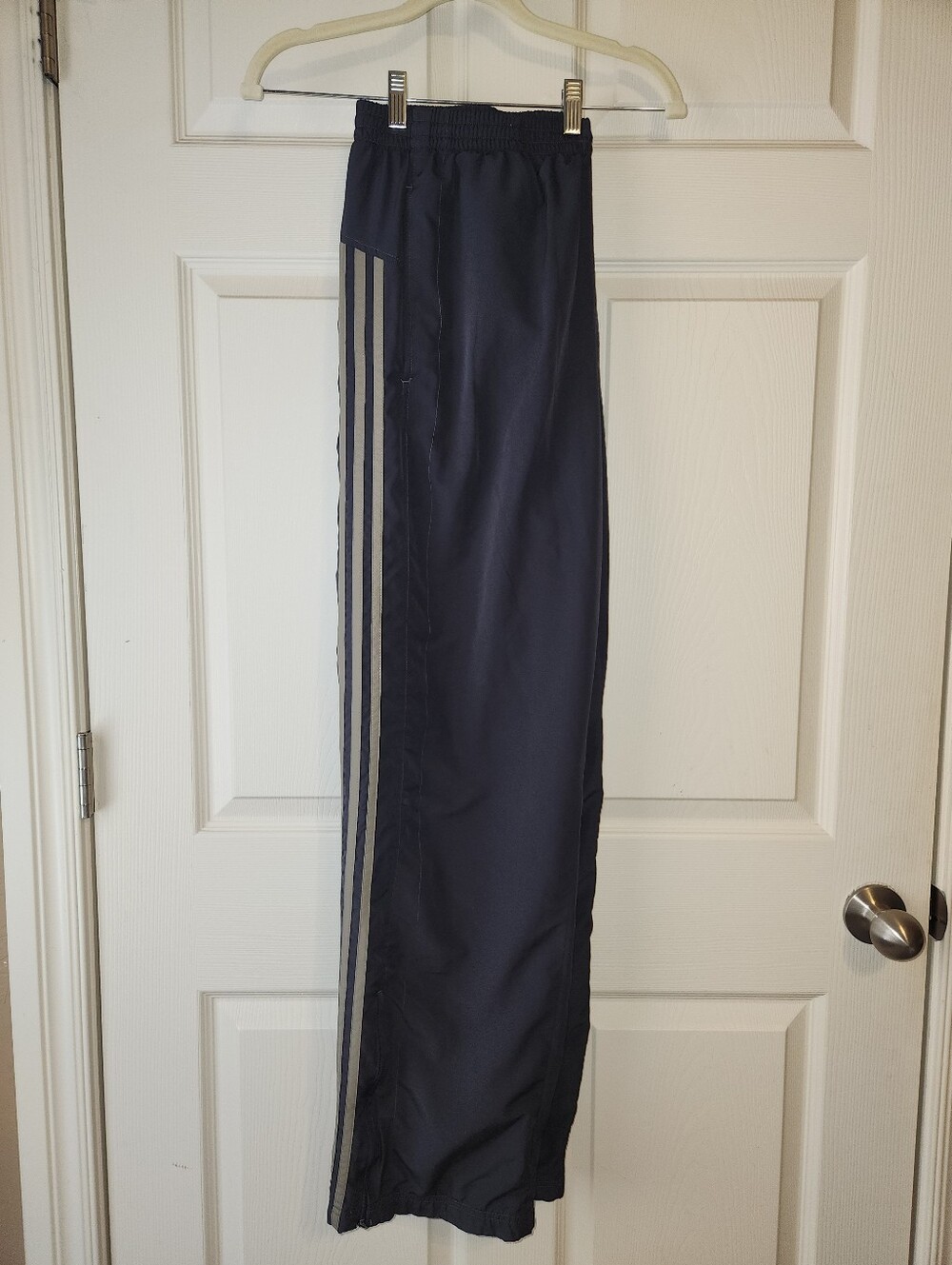 Adidas Men's Clima365 Sweatpants With Adjustable Zippers XL Charcoal & Gray - Picture 5 of 6